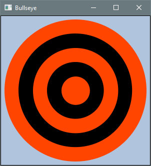 Output 3.8.5a – Bullseye