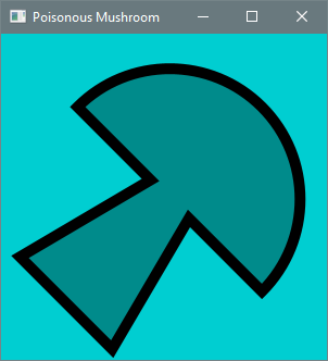 Output 3.8.5j – Poisonous Mushroom 2
