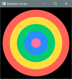 Output 6.5.2a – Rainbow Circles