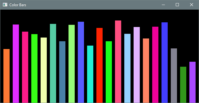 Output 6.5.2d – Color Bars
