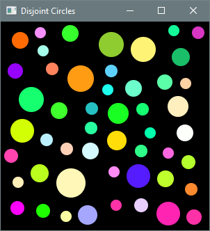 Output 6.5.5c – Disjoint Circles